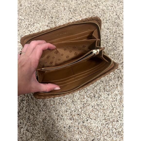 Tory Burch Tan Leather Wallet - Picture 5 of 7